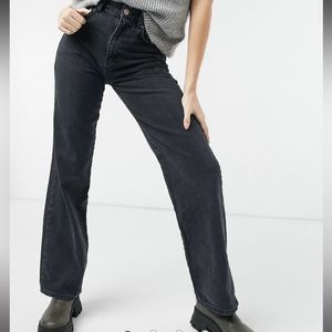 NWT ASOS Stradivarius 90s dad jean in washed black